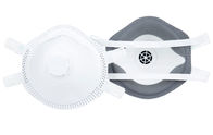 Maschera eliminabile bianca del respiratore, maschera di polvere di FFP2V per il campo industriale