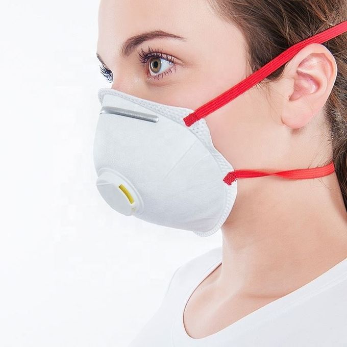 Maschera di respirazione eliminabile a forma di della tazza, respiratore solubile in acqua della maschera di polvere