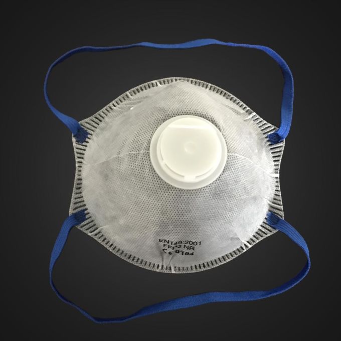 4 polvere della maschera del respiratore di sicurezza del carbonio attivata maschera della tazza FFP2 di strato anti