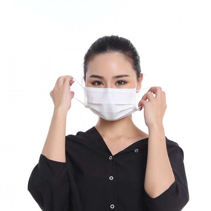 Una maschera eliminabile su misura di 3 pieghe, cura personale eliminabile della maschera di protezione dell'anti virus