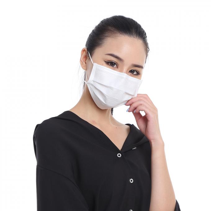 Una maschera eliminabile su misura di 3 pieghe, cura personale eliminabile della maschera di protezione dell'anti virus