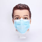 La piega Earloop del peso leggero 3 protezione le maschere non tessute antipolvere della bocca della maschera