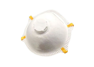 Porcellana Polvere regolabile di Noseclip di esalazione di FFP1V del respiratore eliminabile della valvola resistente fabbrica