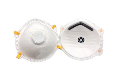 Porcellana Respiratore N95 con l&#039;alto tessuto del rivestimento di tocco morbido di capacità di filtrazione della valvola fabbrica
