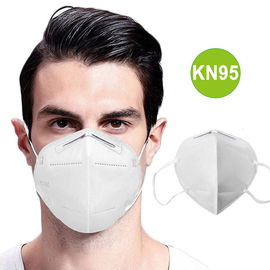 Porcellana KN95 non tessuto che piega il mezzo piano verticale del popolare della maschera di protezione con Earloop elastico fabbrica