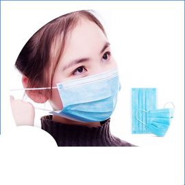 Porcellana Anti maschera di respirazione di sicurezza del virus/maschera di protezione eliminabile con il ciclo elastico dell&#039;orecchio fabbrica
