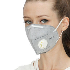 Porcellana Anti respiratore della polvere della prova PM2.5 dei batteri della maschera di polvere di inquinamento N95 fabbrica