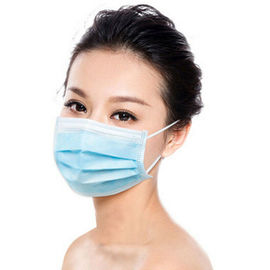 Anti 3 virali maneggiano le maschere non tessute di procedura di Earloop di cura personale della maschera di protezione